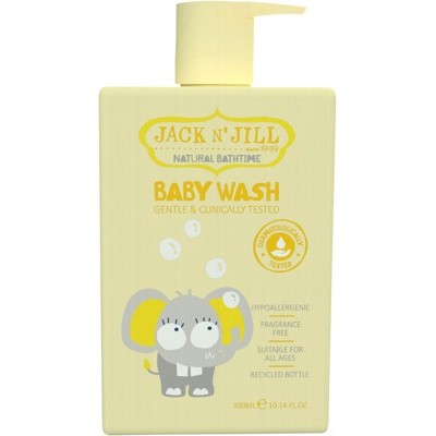 JACK N' JILL Baby Wash Fragrance Free 300ml